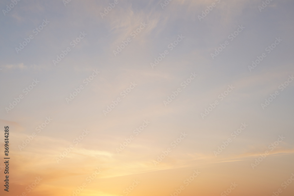 sky with clouds and sun. sky abstract background