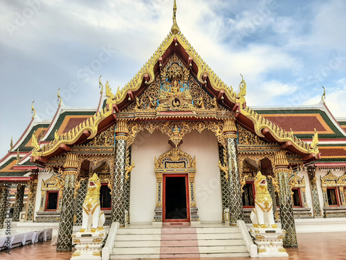 Wallpaper Mural Inside Wat Phra That Choeng Chum that is a major and sacred religious temple of Sakon Nakhon Province Thailand Torontodigital.ca
