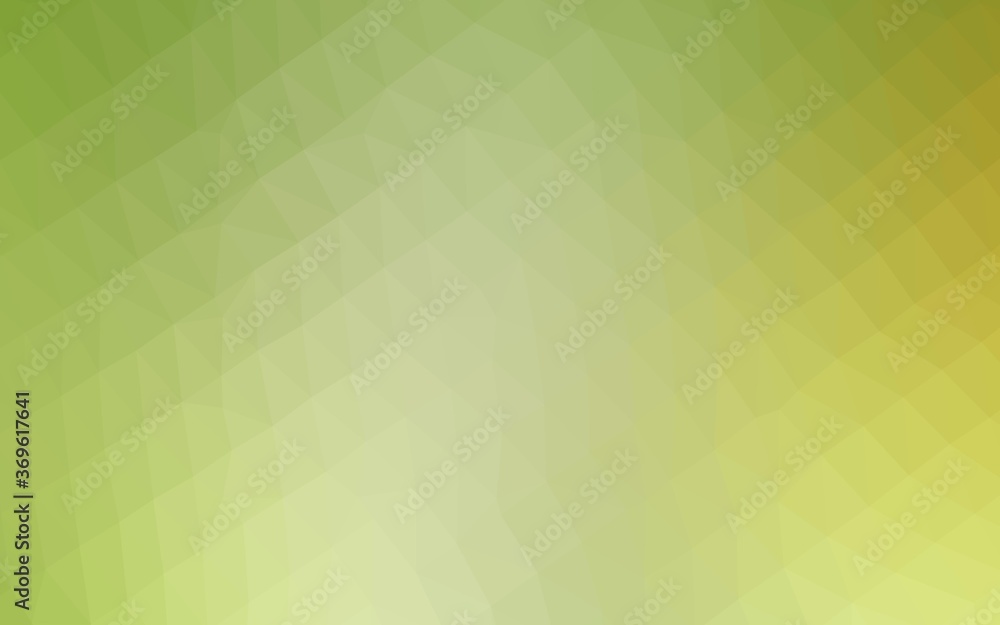 Light Green, Yellow vector abstract polygonal layout. A vague abstract illustration with gradient. Textured pattern for background. Light Green, Yellow vector abstract polygonal layout. A vague abstract illustration with gradient. Textured pattern for background.
