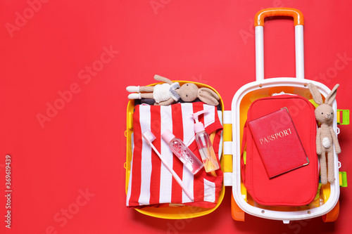Suitcase with travel access...