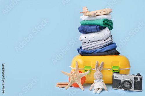 Suitcase with travel access...