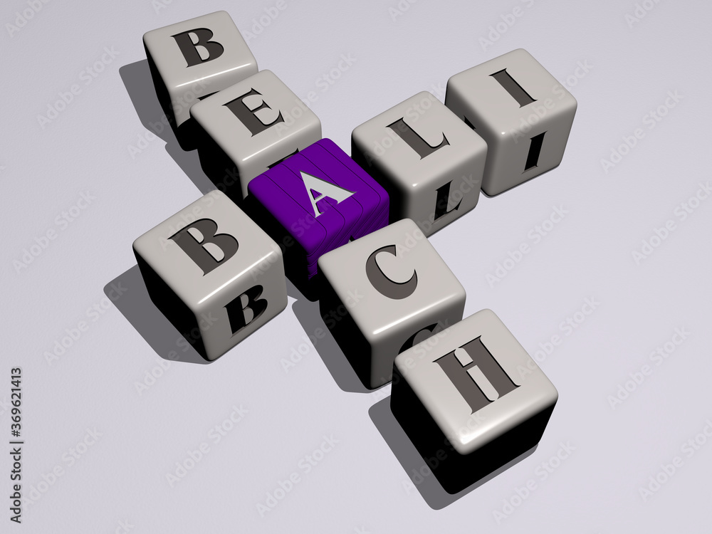 BALI BEACH combined by dice letters and color crossing for the related meanings of the concept. indonesia and beautiful BALI BEACH combined by dice letters and color crossing for the related meanings of the concept. indonesia and beautiful