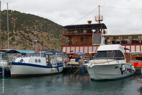 Balaklava Bay embankment. Republic of Crimea photo