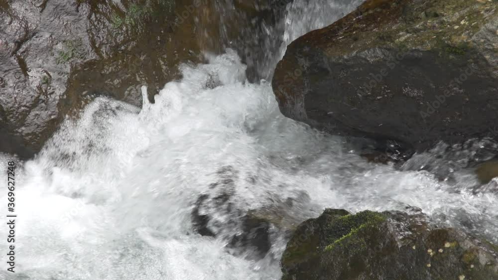 water flowing over rocks water flowing over rocks