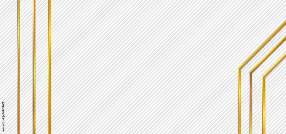 Luxury gold line design abstract white pattern background Luxury gold line design abstract white pattern background