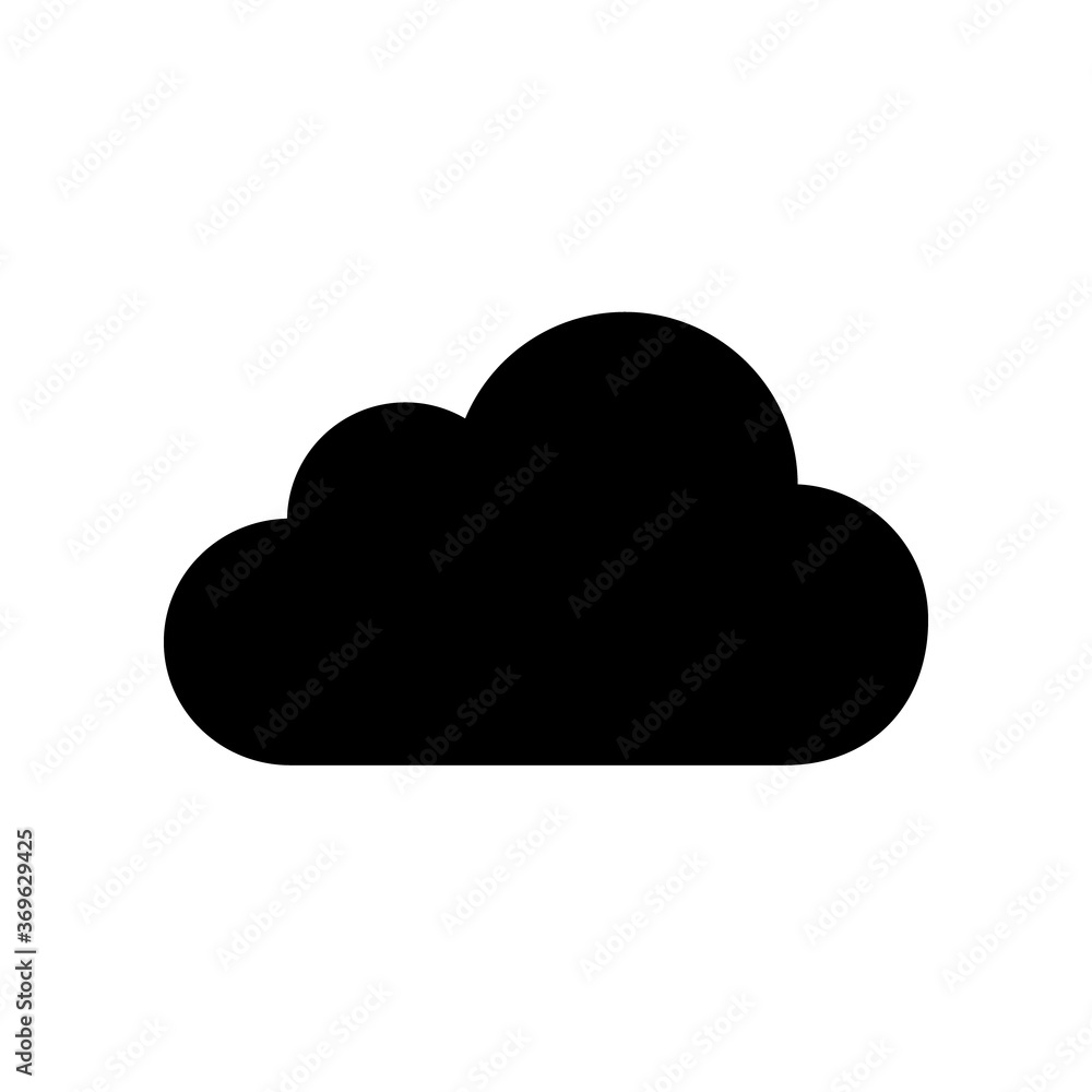 Cloud computing icon. Internet flat icon symbol for applications. Cloud computing icon. Internet flat icon symbol for applications.