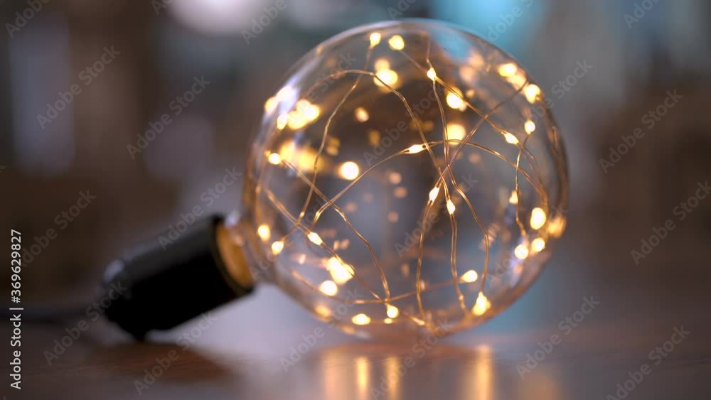Decorative Lighting Bulb Turns On Decorative Lighting Bulb Turns On