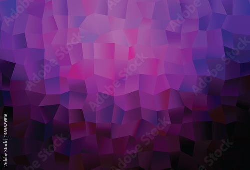 Dark Purple vector texture with rectangular style.