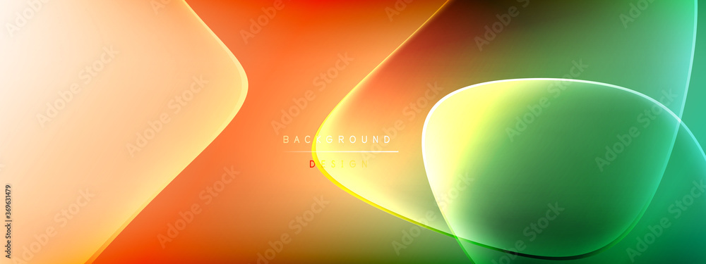 Vector abstract background - liquid bubble shapes on fluid gradient with shadows and light effects. Shiny design template for text Vector abstract background - liquid bubble shapes on fluid gradient with shadows and light effects. Shiny design template for text