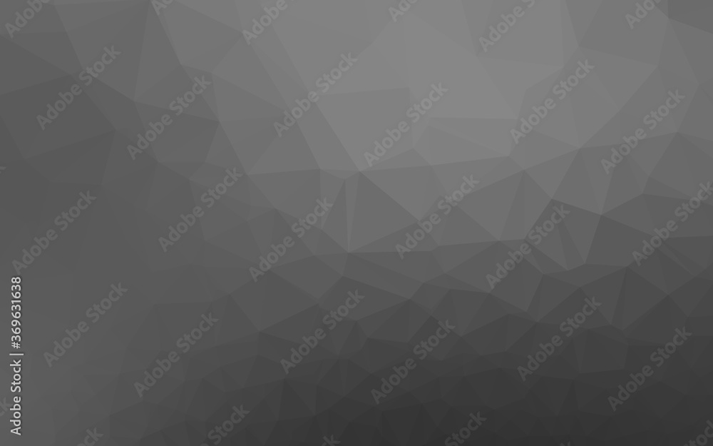 Dark Silver, Gray vector shining triangular background. A completely new color illustration in a vague style. Brand new design for your business. Dark Silver, Gray vector shining triangular background. A completely new color illustration in a vague style. Brand new design for your business.