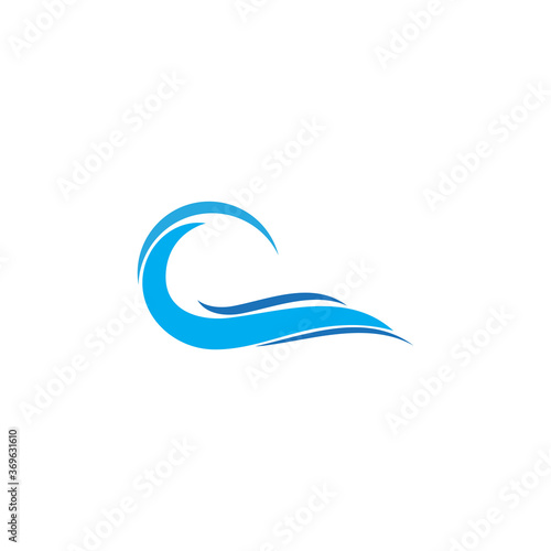 Waves Logo Template vector symbol