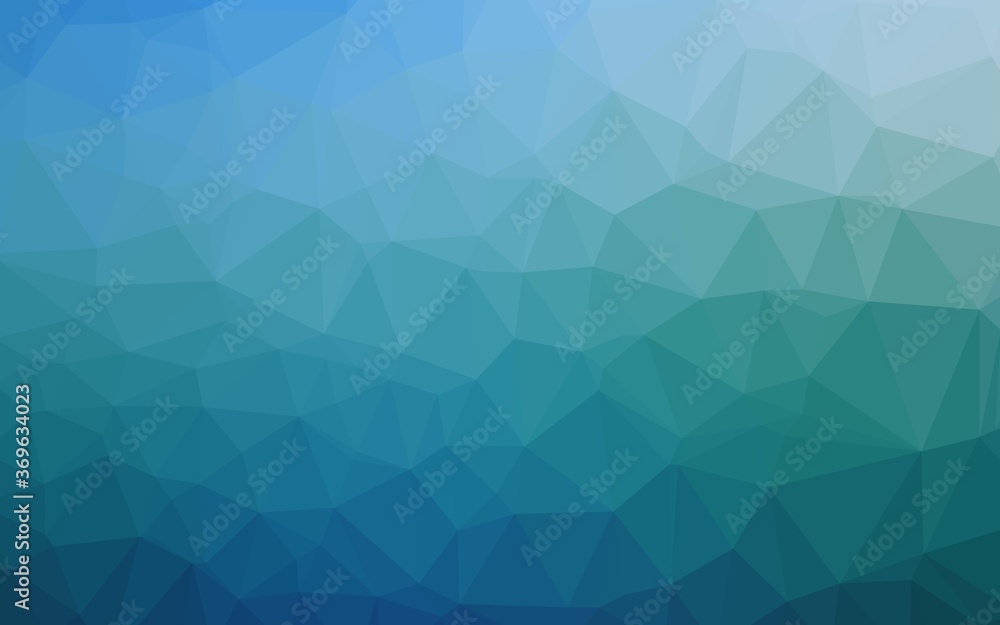 Obraz premium Light BLUE vector shining triangular template. Modern geometrical abstract illustration with gradient. Completely new template for your business design.