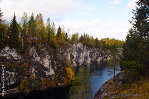 autumn in the mountains