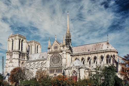Photography Cathedral of Notre Dame de Paris, France