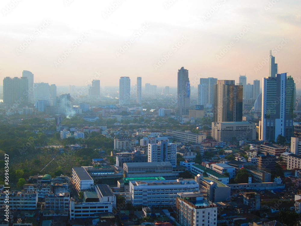 Obraz premium Bangkok Skyline