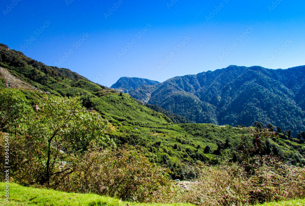 Obraz premium mountain landscape in the summer