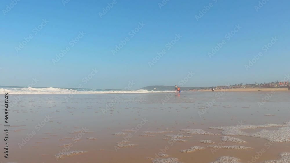 Sunny day at Calangute Beach, India Sunny day at Calangute Beach, India