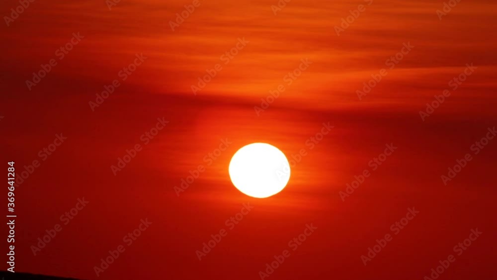 Sunset on Goa in the Arabian Sea Sunset on Goa in the Arabian Sea