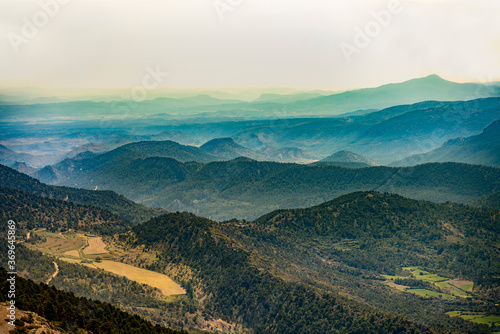 View of the Sierra de Javalambre de Teruel