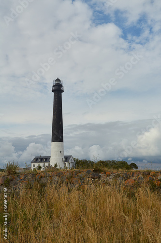 Sorve Lighthouse in south Saaremaa  Estonia