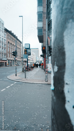 Berliner Straße im Winter