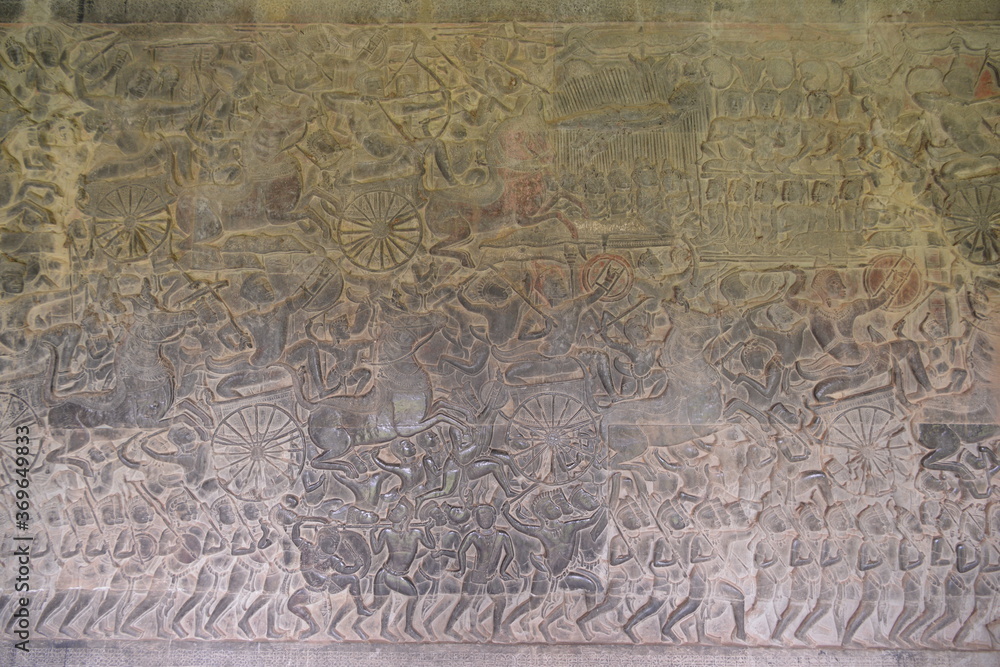 Naklejka premium travel in Cambodia