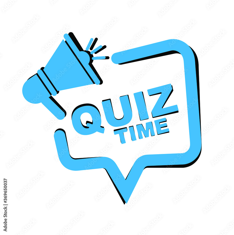 quiz time with cool font quiz time with cool font
