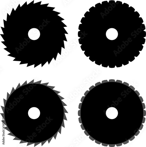 Circular Saw Disk Icon