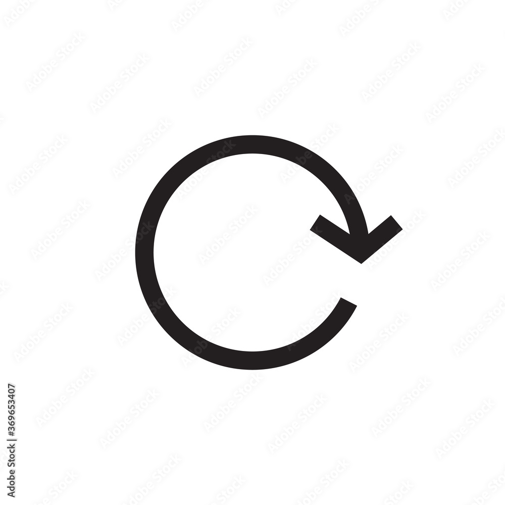 Arrow Loading icon. Perfect for icon, loading screen, resource, etc Arrow Loading icon. Perfect for icon, loading screen, resource, etc