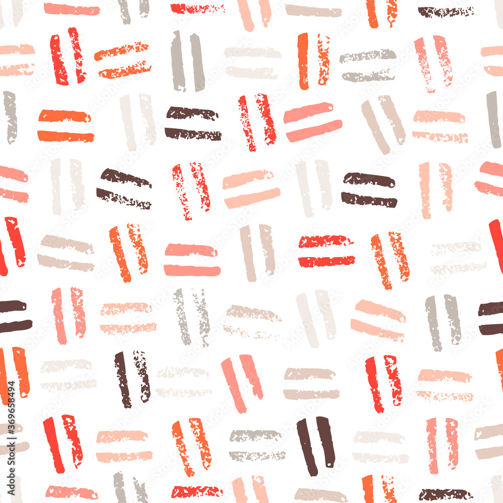 Vector abstract pattern with worn parallel stripes. Seamless texture with hand drawn lines. Simple print for wallpaper, wrapping paper, website background, fabric design Vector abstract pattern with worn parallel stripes. Seamless texture with hand drawn lines. Simple print for wallpaper, wrapping paper, website background, fabric design
