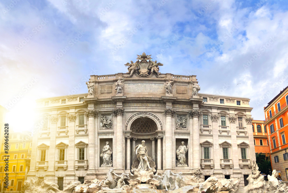 Trevi Fountain in Rome
