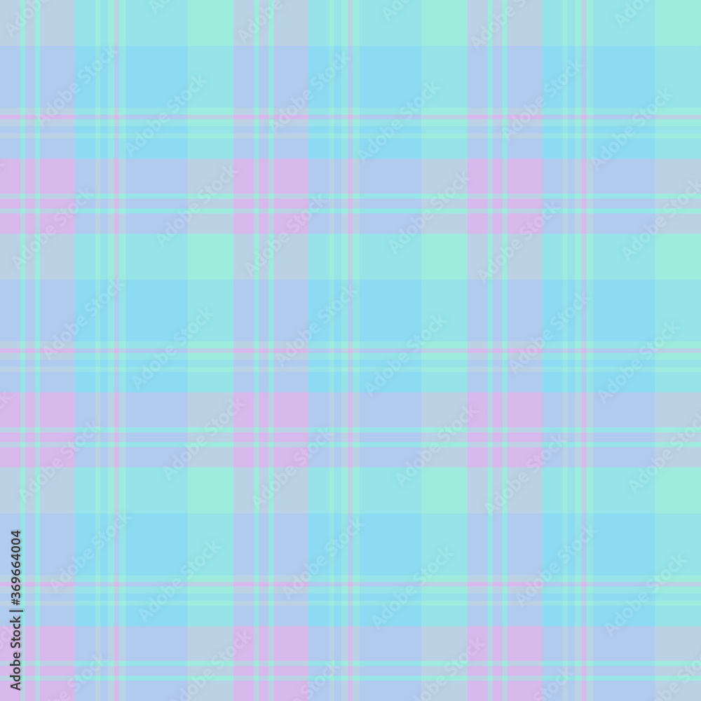 Seamless pattern in simple light purple, blue and mint green colors for plaid, fabric, textile, clothes, tablecloth and other things. Vector image. Seamless pattern in simple light purple, blue and mint green colors for plaid, fabric, textile, clothes, tablecloth and other things. Vector image.