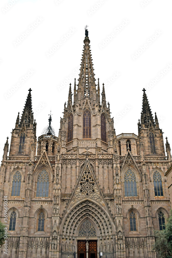 Catedral de Barcelona, Cataluña España
