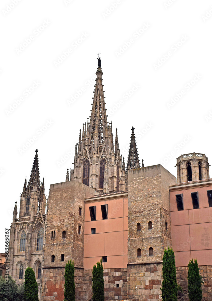 Catedral de Barcelona, Cataluña España

