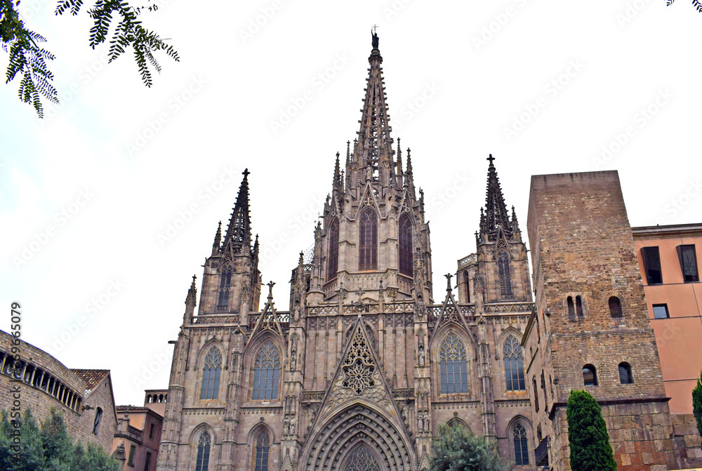 Catedral de Barcelona, Cataluña España


