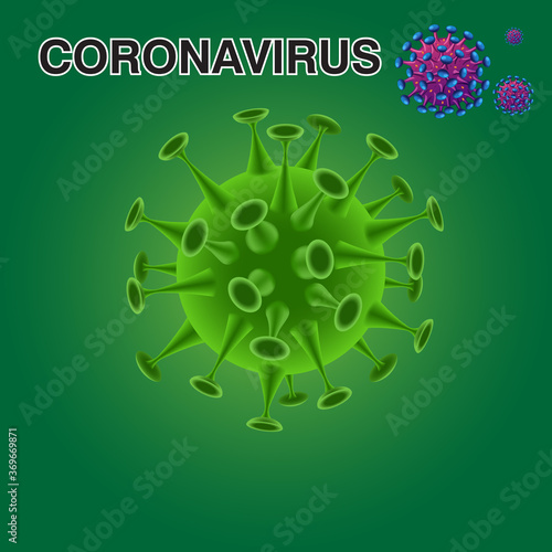 China battles Coronavirus outbreak. Coronavirus 2019-nC0V Outbreak, Travel Alert concept. The virus attacks the respiratory tract, pandemic medical health risk
