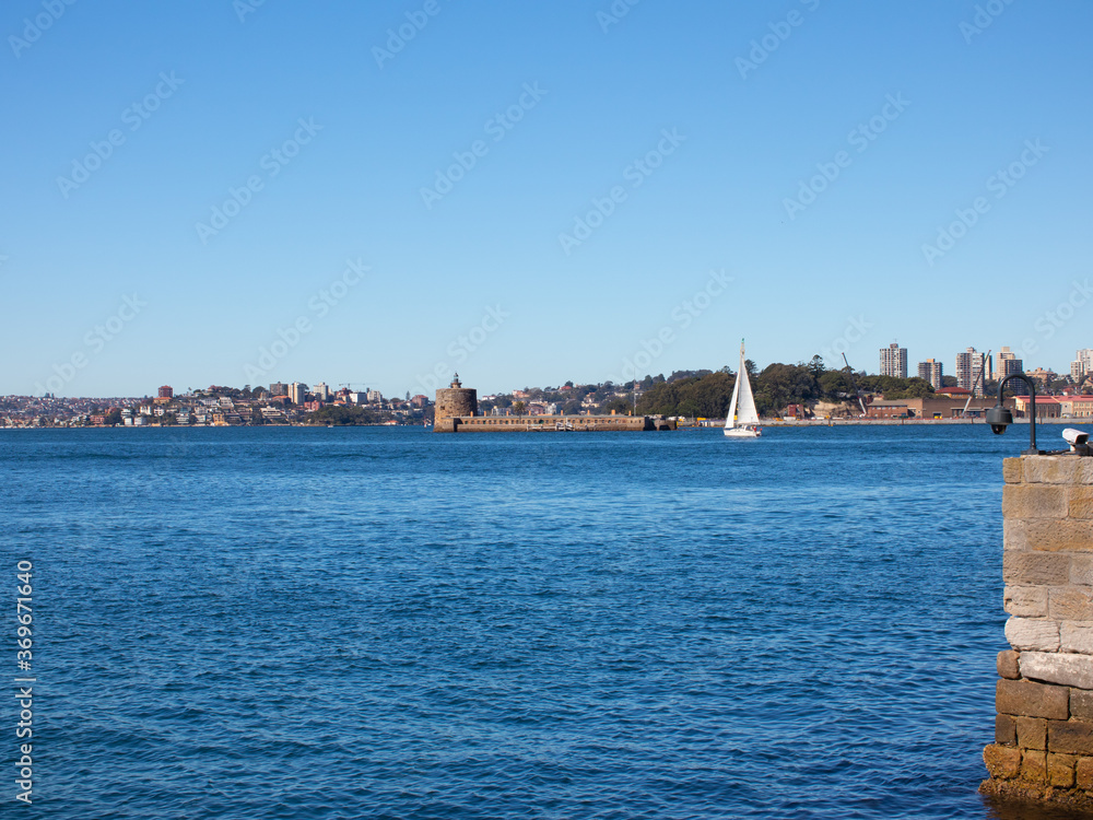 view of Sydney Harbour NSW Australia 