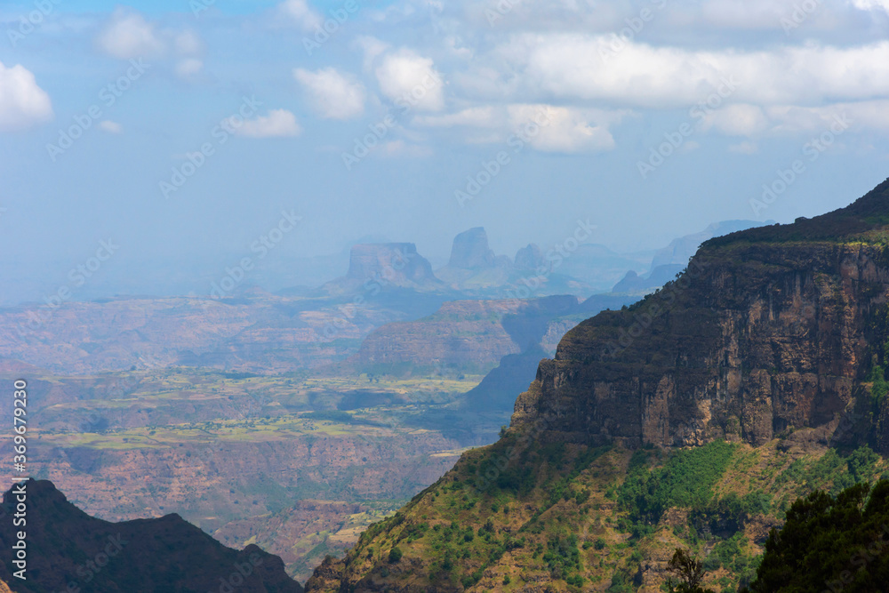 Simien mountains, Ethiopian highlands
