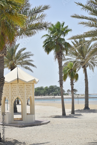 After driving for about 90 minutes from Abu Dhabi city along E11, the arterial highway, you can reach Al Mirfa Beach. photo