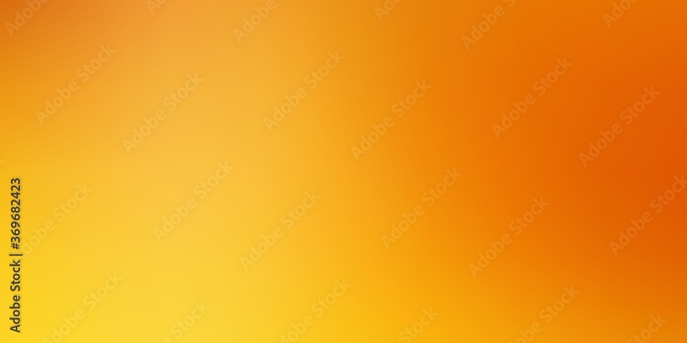 Light Orange vector blurred colorful background. Colorful abstract illustration with gradient. Elegant background for websites.