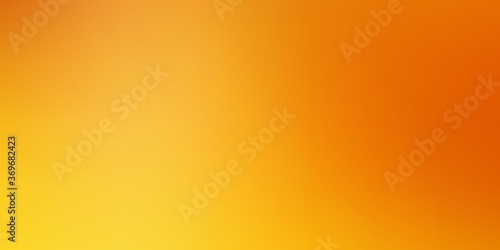 Light Orange vector blurred colorful background. Colorful abstract illustration with gradient. Elegant background for websites.