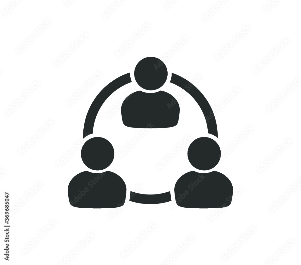 People connecting icon. Connection icon. Group of people icon. People connecting icon. Connection icon. Group of people icon.