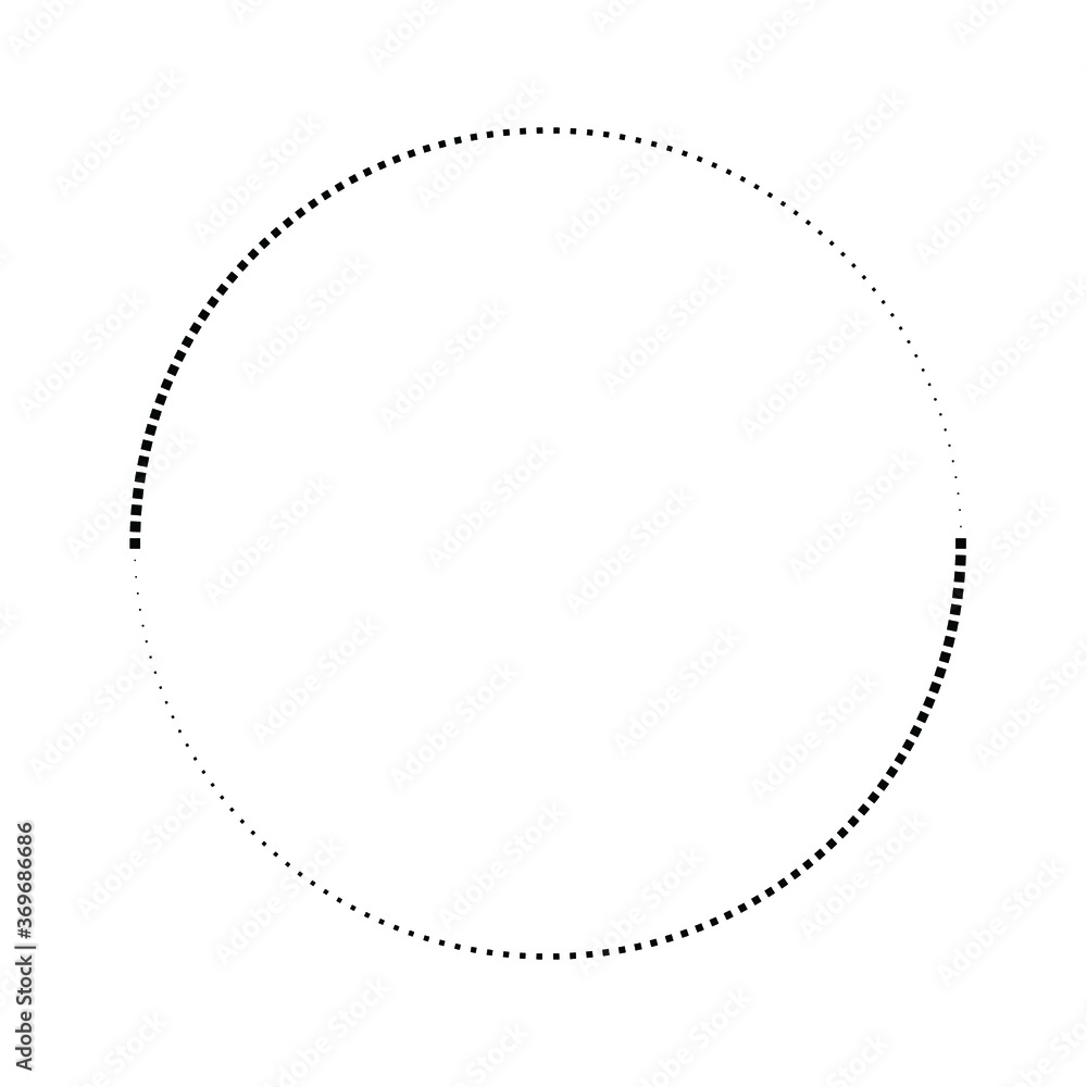 Halftone dots in circle form. round logo . vector dotted frame . design element Halftone dots in circle form. round logo . vector dotted frame . design element