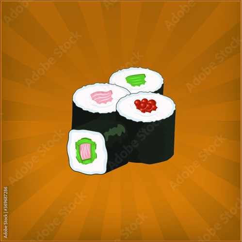 Sea Fish sushi
