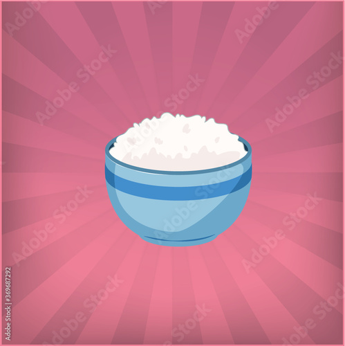 Rice White Rice in bowl