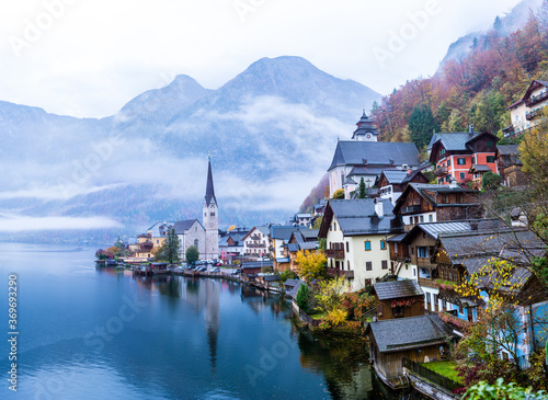 view of Hallstatt- a fairytale land