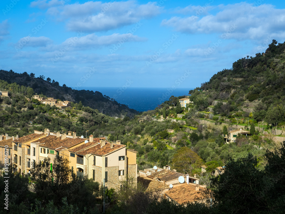 village in the mountains Mallorca