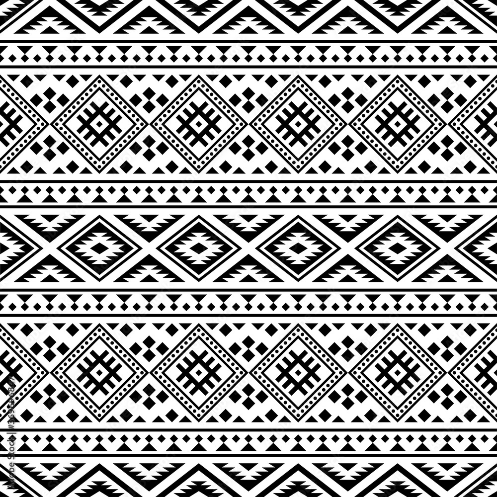 Tribal ethnic seamless pattern Tribal ethnic seamless pattern