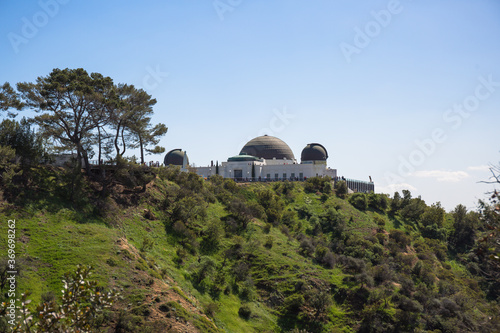 Fotografie, Tablou Griffith Observatory, Los Angeles, California, USA