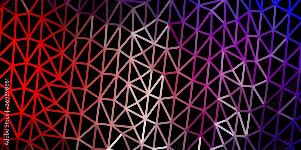 Light blue, red vector abstract triangle backdrop. Light blue, red vector abstract triangle backdrop.
